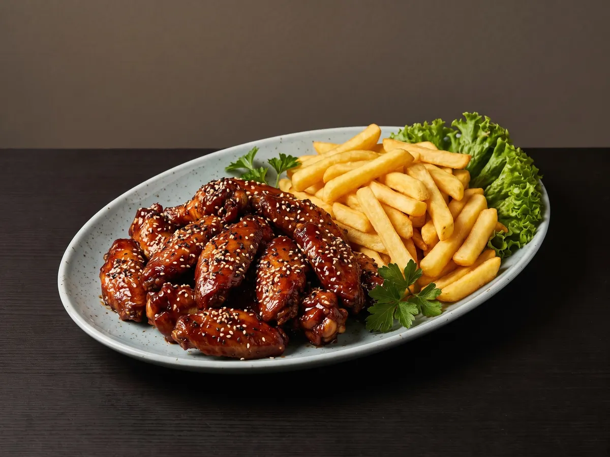 Alitas 16 piezas · Alitas y costillas en La Pizzería Fast Food, Girón