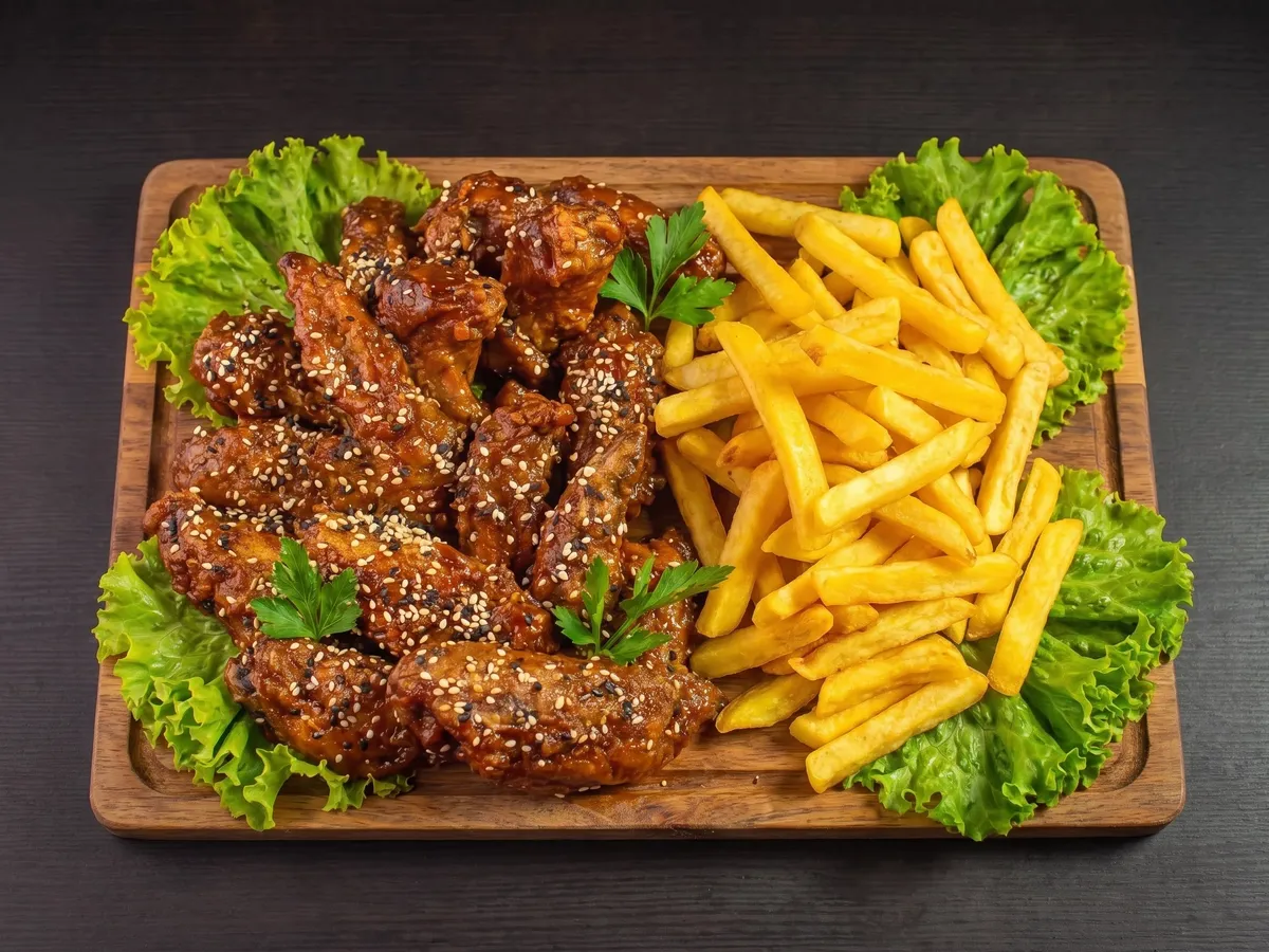 Alitas 24 Piezas · Alitas y costillas en La Pizzería Fast Food, Girón