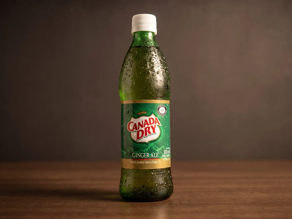 Canada Dry · Bebidas en La Pizzería Fast Food, Girón
