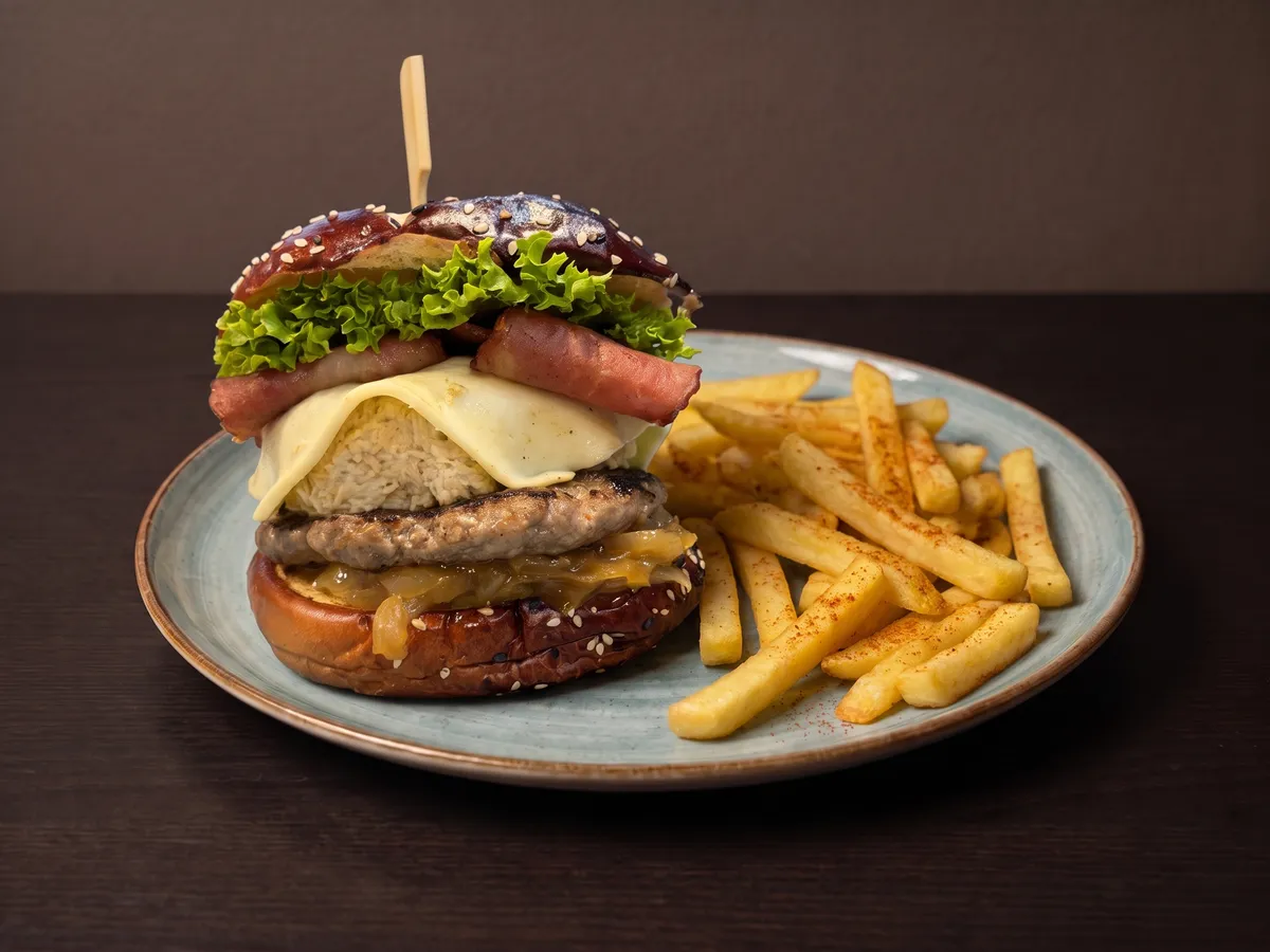 Mixta · Hamburguesas en La Pizzería Fast Food, Girón