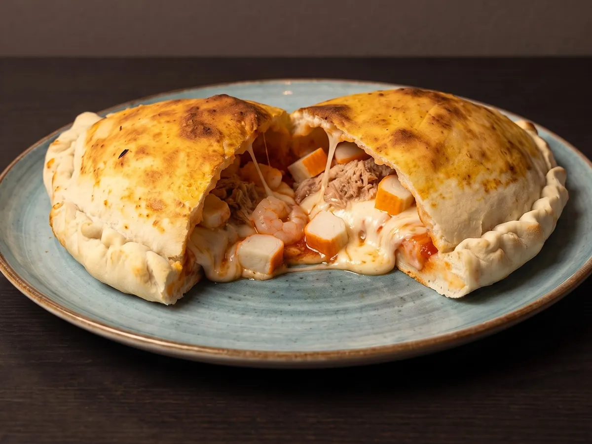 Panzerotti Marinera · Panzerottis en La Pizzería Fast Food, Girón